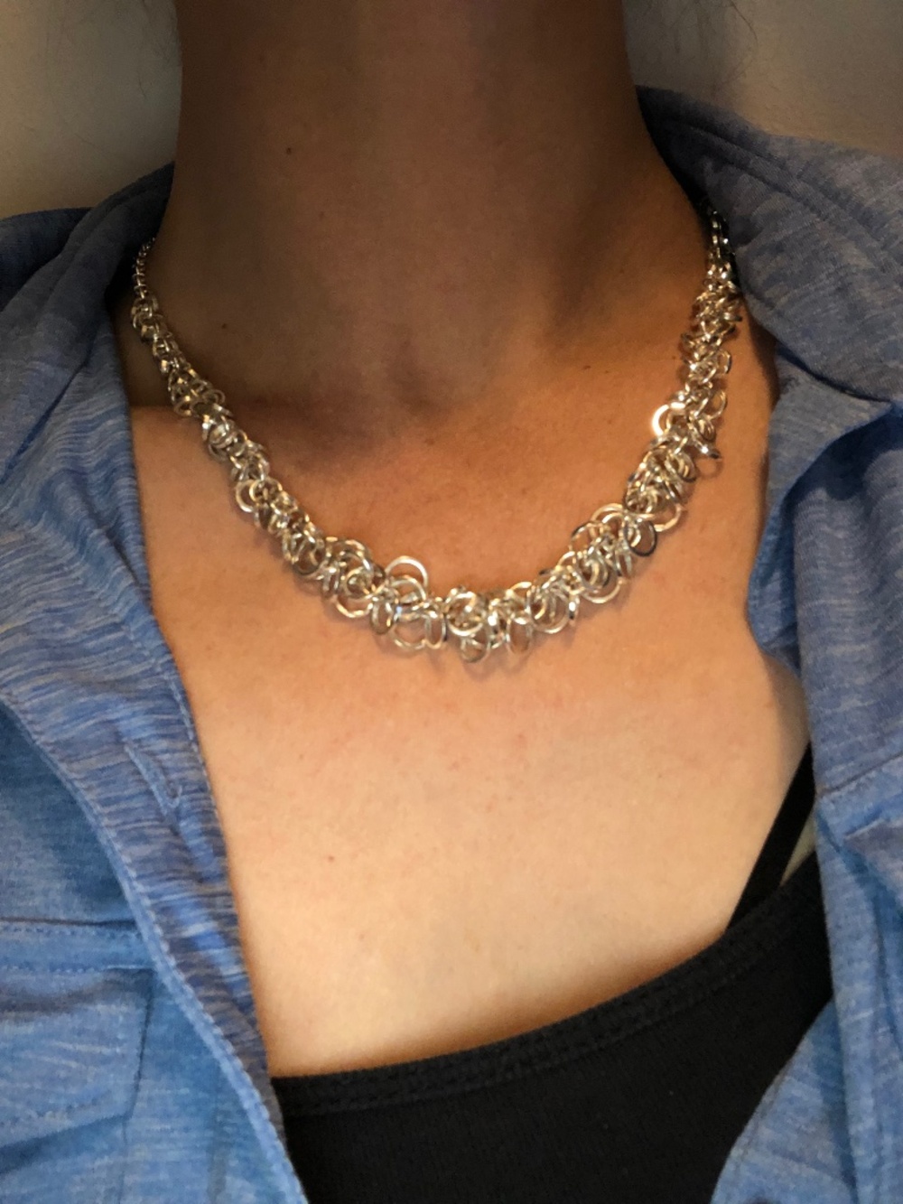 Avon Multi Circle Necklace 2006